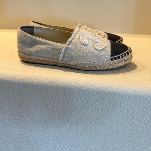 Chanel Espadrilles canvas/black Size 38 - Picture 3 of 9